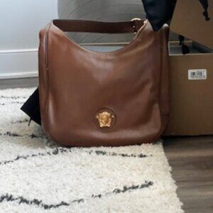Versace La Medusa Hobo Shoulder Bag